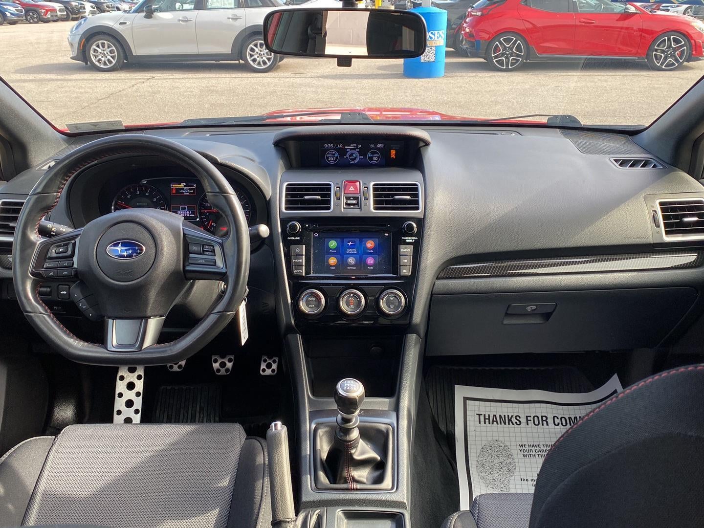 2019 Subaru WRX MANUAL
