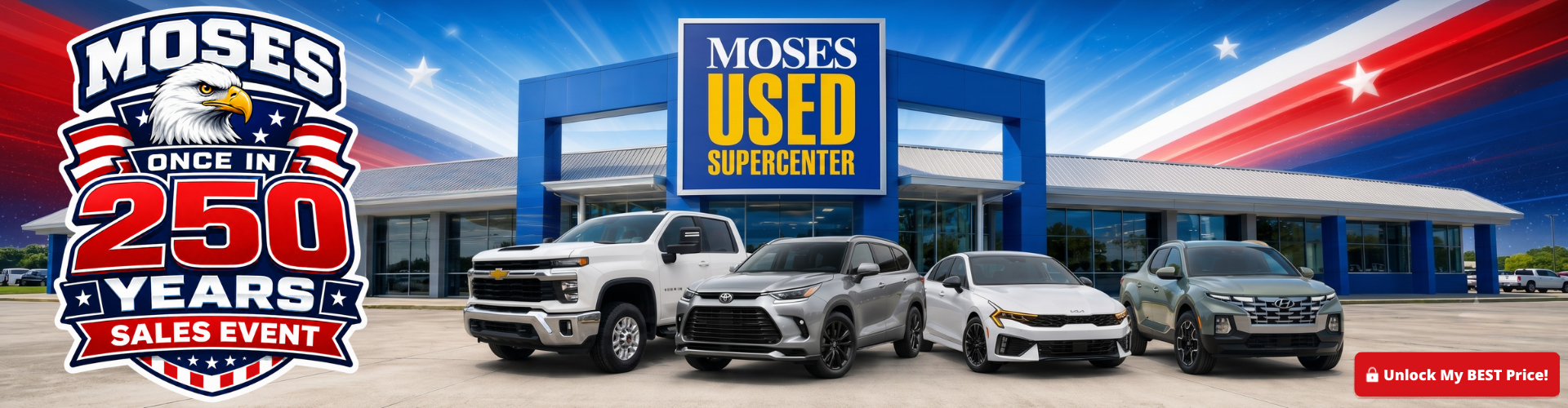 Moses Once in 250 Years Sales Event
